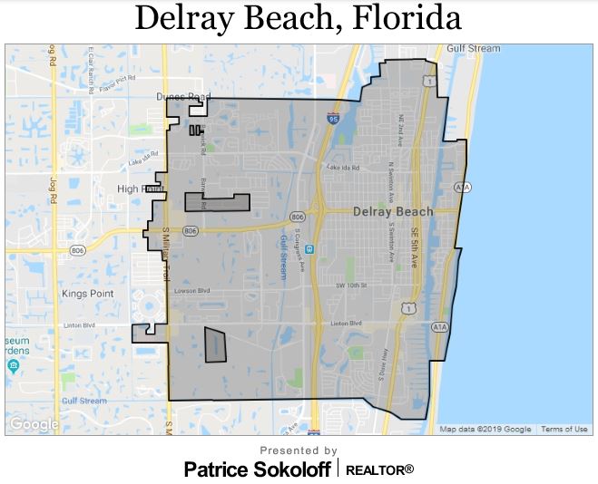 Delray Beach Map